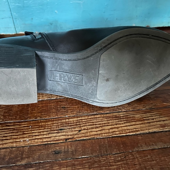 Frye Black Leather Ankle Booties - Picture 4 of 4